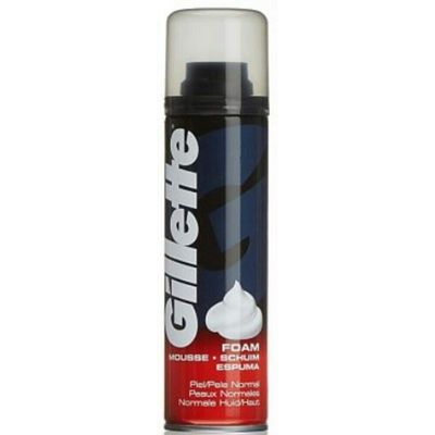 6 x GILLETTE shaving foam regular