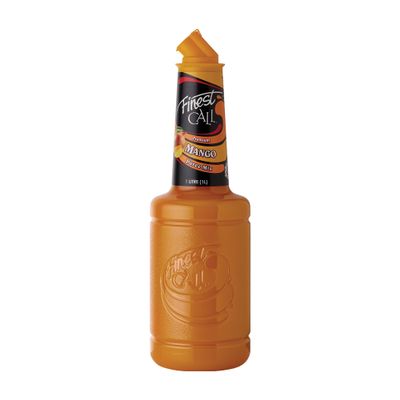 Finest Call Mango Puree | 1 Litre Bottle | Real Fruit | Cocktail Ingredient | Easy Pour | Bar Essential | Premium Ingredients | Cocktail Mix | Drink & Smoothies