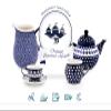 Original Pottery Ceramic Cup with Saucer 0.2 Litres in Decor 8 view 2