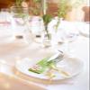 20 Lime Green Paper Napkins view 2
