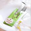 20 Lime Green Paper Napkins view 3
