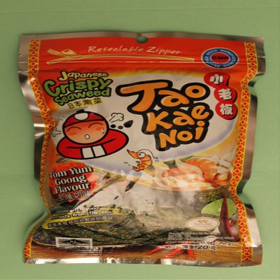 Tao Kae Noi Japanese Crispy Seaweed, Tomyum Goong Flavour 0.70 Ounce