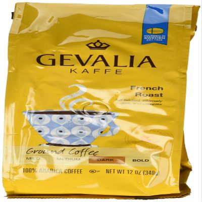 Gevalia , Kaffe, Ground Coffee, French Roast, 12Oz Bag