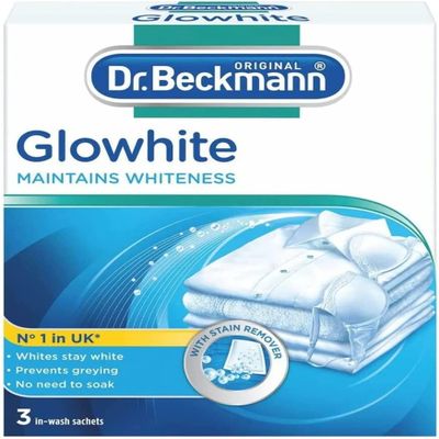 Dr Beckmann Glowhite 3 Pop In The Wash Sachets