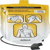 Defibtech DDP-100 Pad Package for Lifeline AED and Auto Defibrillator
