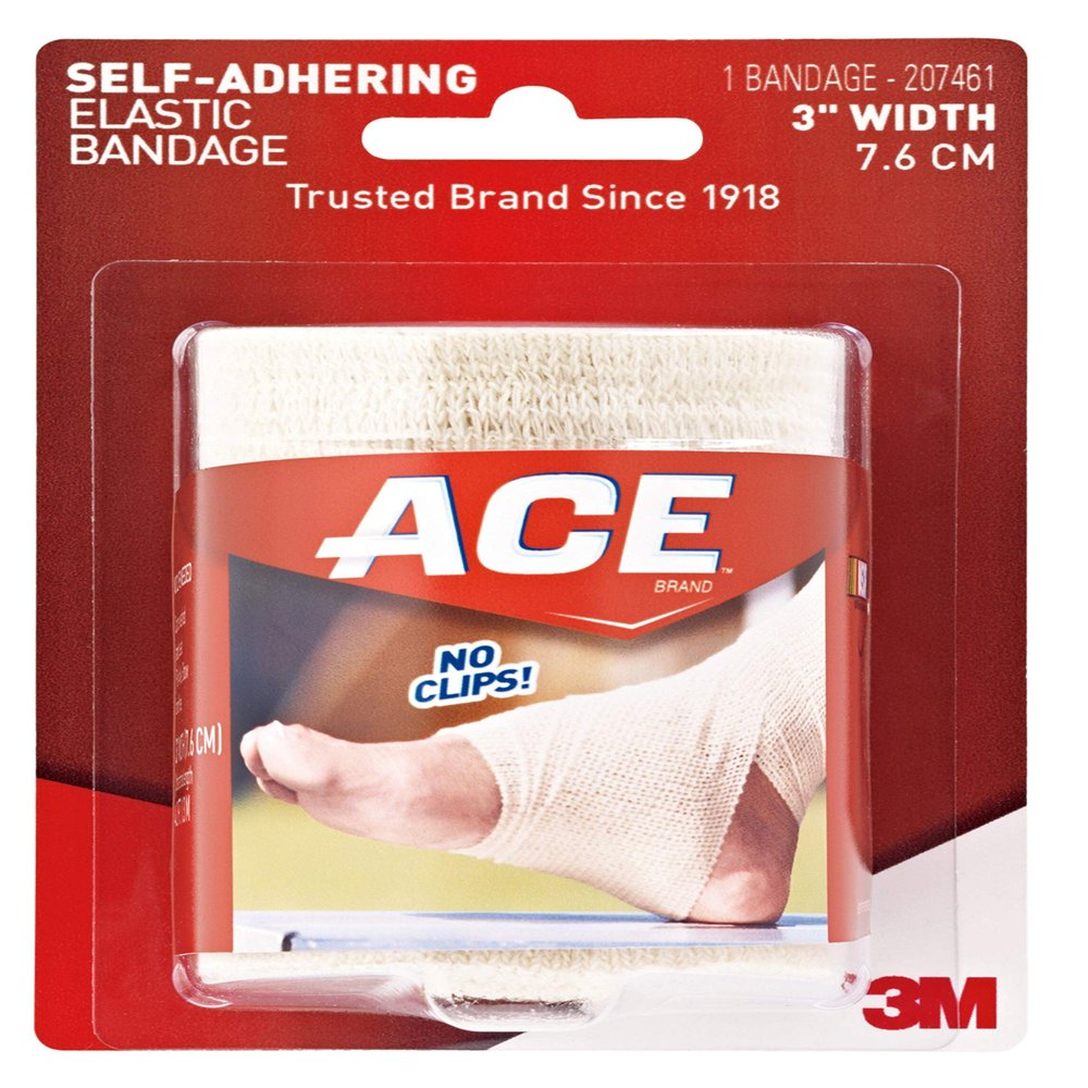 Ace Self-Adhering Elastic Bandage 3 Inches