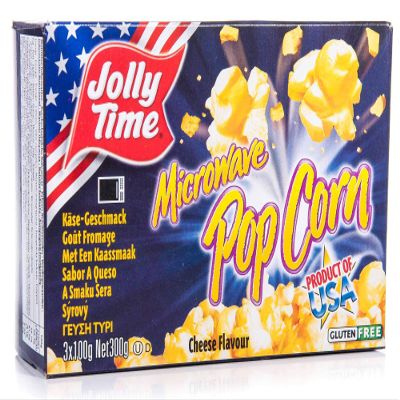 Jolly Time Microware Popcorn Cheese Flavor (3x100g)