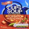 Batchelors Cup a Soup with Croutons Tomato and Vegetable 4 Sachets 104 g (Pack of 9) view 1