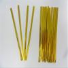 100 Gold Metallic Twist Ties view 1