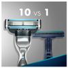 Gillette Mach 3 Disposable Razors, 3 Blades and Razors, Unisex Adult, Male, Multi-coloured view 2