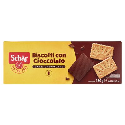 Schr Biscotti con Cioccolato - Schokokekse, 3er Pack (3 x 150 g Packung)