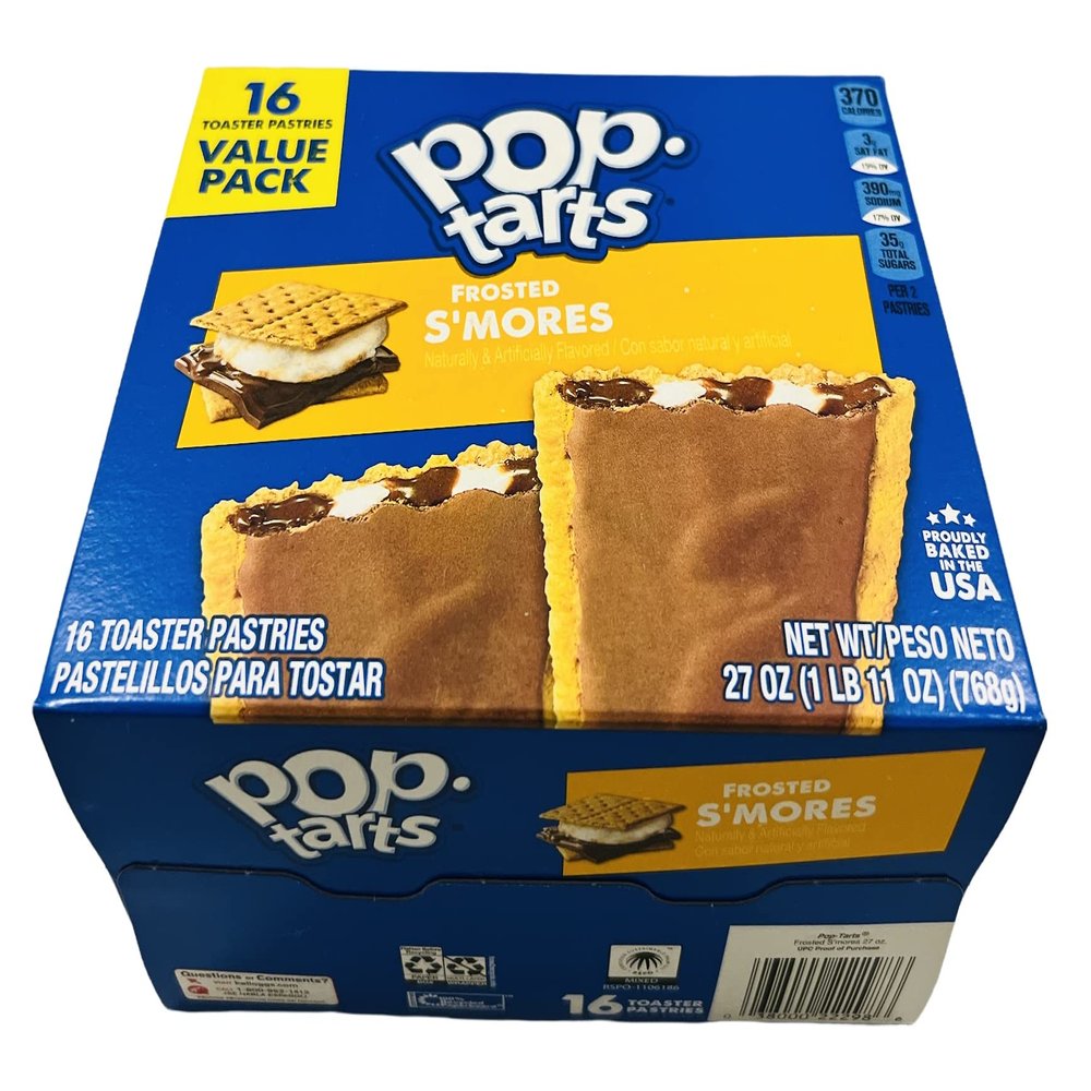 Kellogg's Pop-Tarts Frosted S'Mores 16Ct Box