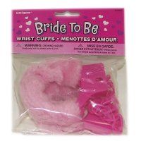 Wedding Accessories and Giftware Hen Furry Cuffs (U12607)