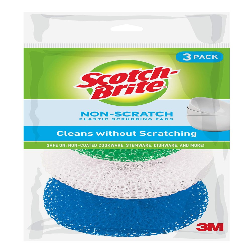 3m Scotch-Brite Multi-Purpose Plastic Scrubbing Pads 215FW