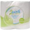 2Work Recycled 2-Ply Toilet Roll 320 Sheets (Pack of 36) KF03808 view 2