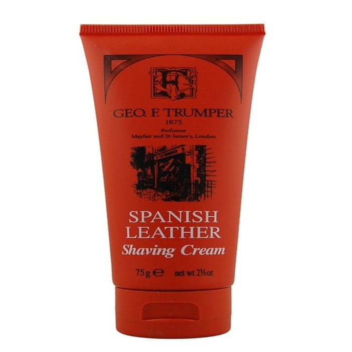 Geo F Trumper Spanish Leather Shaving Cream (75g)