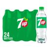 7UP - Lemon & Lime Flavoured Fizzy Drink - 24 x 500 ml bottles view 1