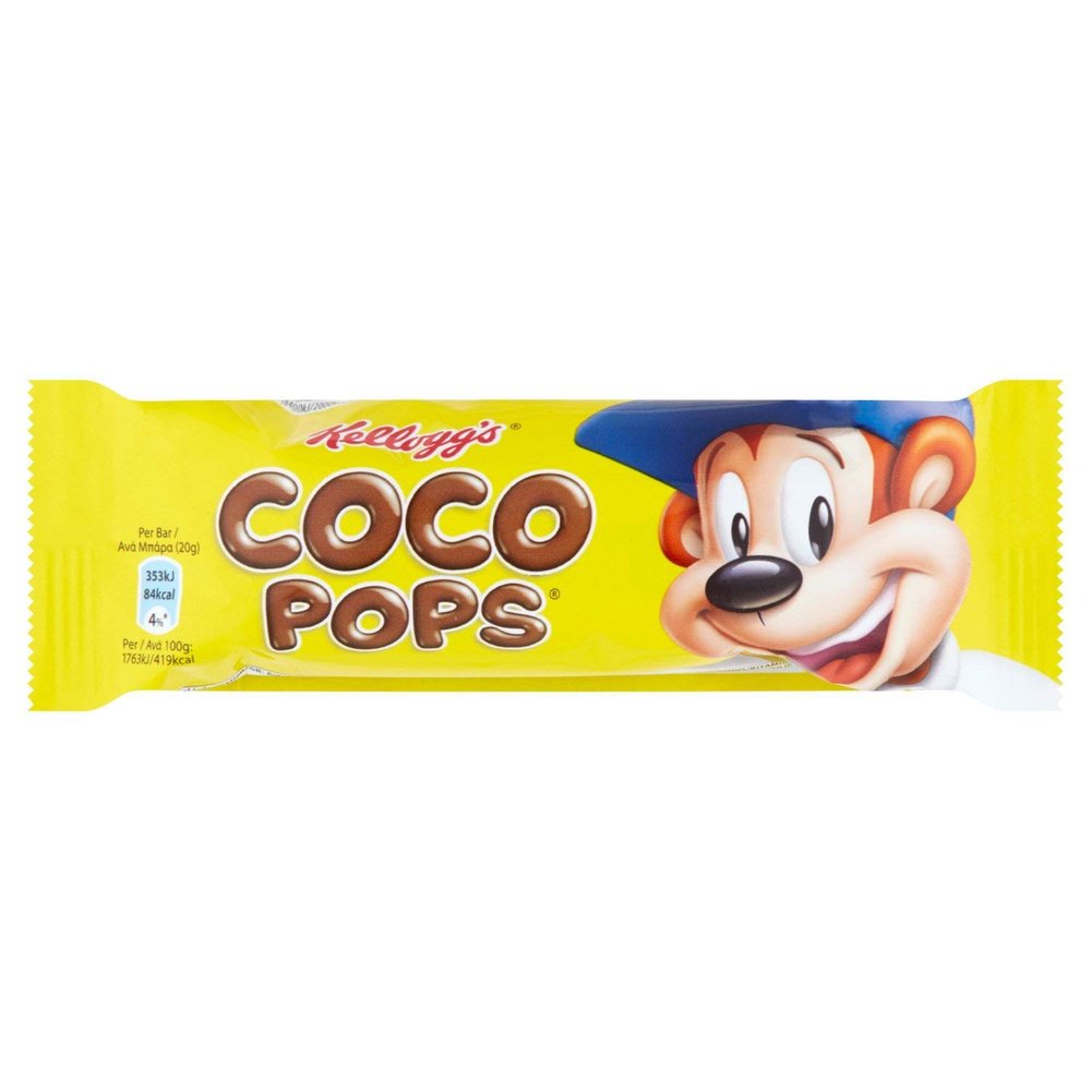 Coco Pops Snack Bar 20 g, Pack of 25