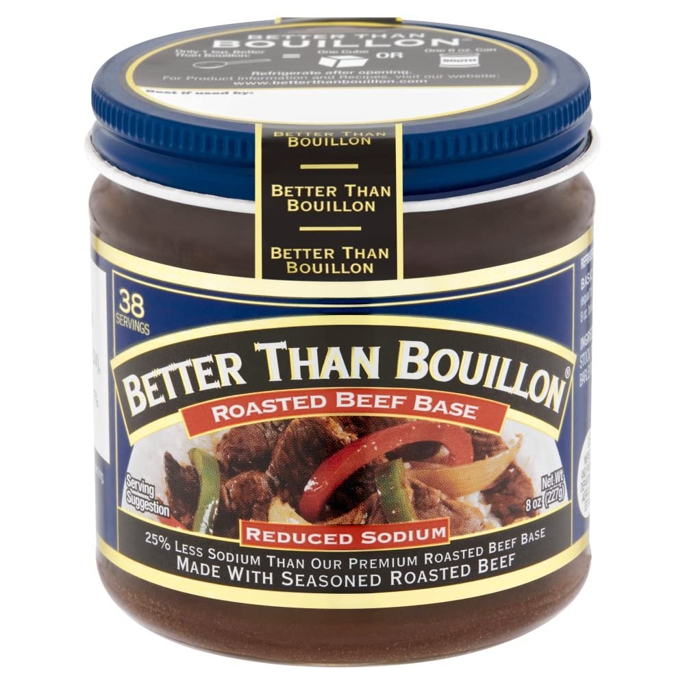 Better Than Bouillon Base, Reduced Sodium Beef, 8 Ounce