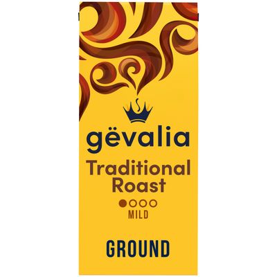 Gevalia Kaffe Traditional Roast Mild Ground Coffee 340g Bag