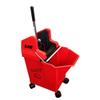 Professional SYR Kentucky style Lady Bug Mop Bucket (RED) with Wringer view 2