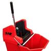 Professional SYR Kentucky style Lady Bug Mop Bucket (RED) with Wringer view 4
