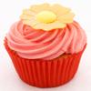 12 Orange Poppies- Beautiful Edible 3D Wafer Cake Decorations view 2