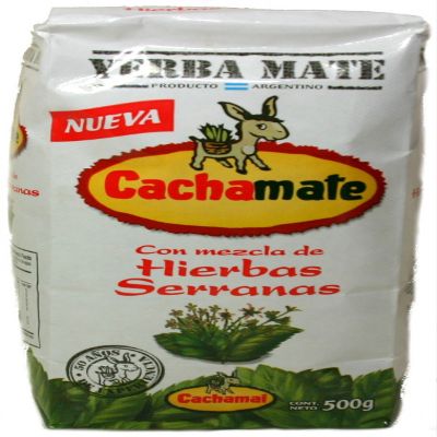 Yerba Mate Cachamate Hierbas Serranas Valley Herbs Blend