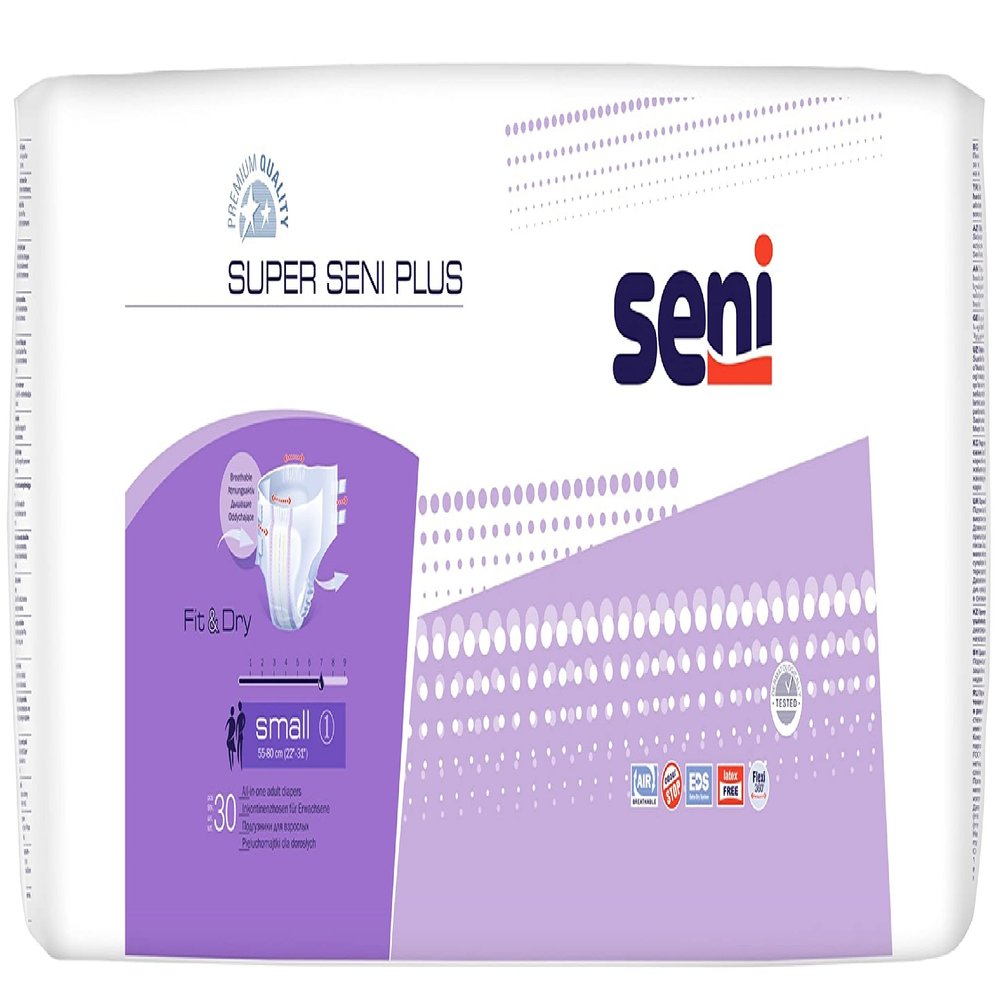 3x Super Seni Plus Inkontinenzhosen, Gre S - 30 Stck - B007EO899O | Packung (30 Stck)