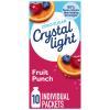 CRYSTAL LIGHT FRUIT PUNCH DRINK MIX ON THE GO 10 PACKET BOX AMERICAN view 1