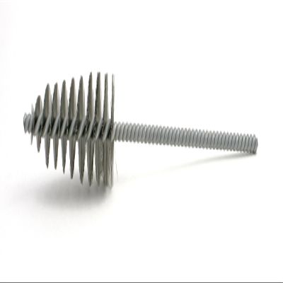 Brush Research Copper Cleaning Brush, Stainless Steel, 1-11/32" Diameter, 10" Length (Pack of 1)