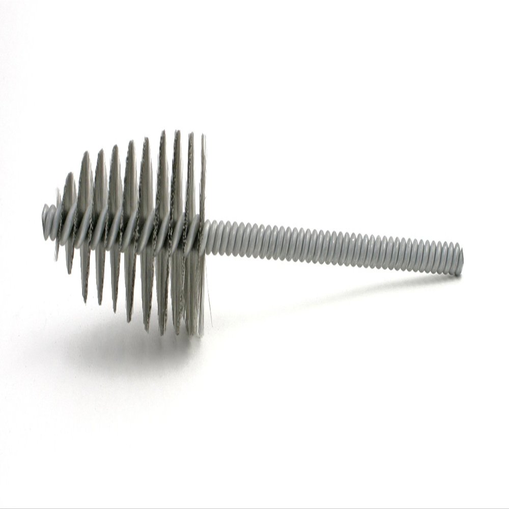 Brush Research Copper Cleaning Brush, Stainless Steel, 1-11/32" Diameter, 10" Length (Pack of 1)