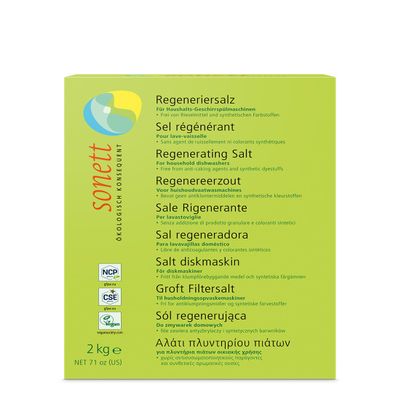 Sonett Regenerating salt without trickle agents: synthetic dyes and other additives, 2 kg