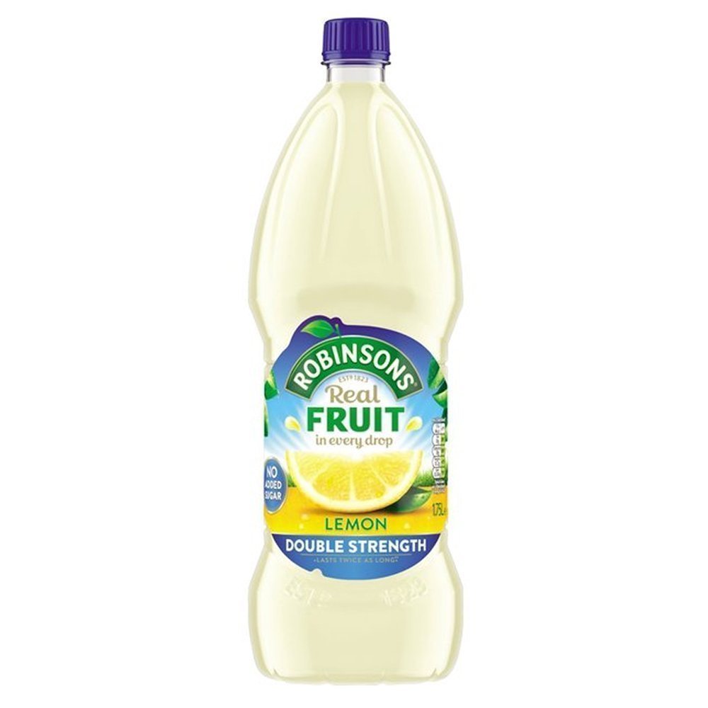 Robinsons Lemon Squash 1.75 Litre 2 pack