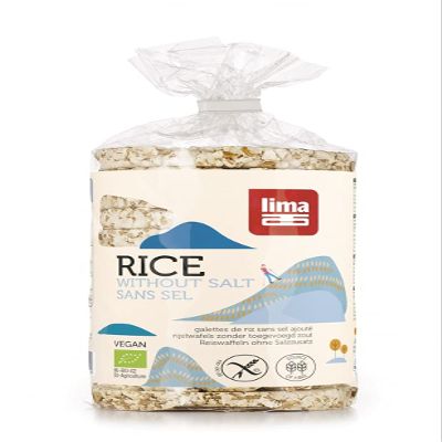 Lima Rice Cakes Without Salt 100g (Order 12 For 1 Box)