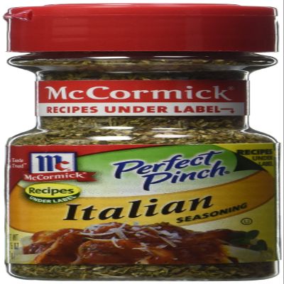 3 McCormick Perfect Pinch Italian Seasoning 21.3 Grams Sealed Jars