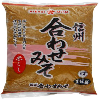 Hikari Shinshu Awase Miso 1 Kg (Pack of 2)