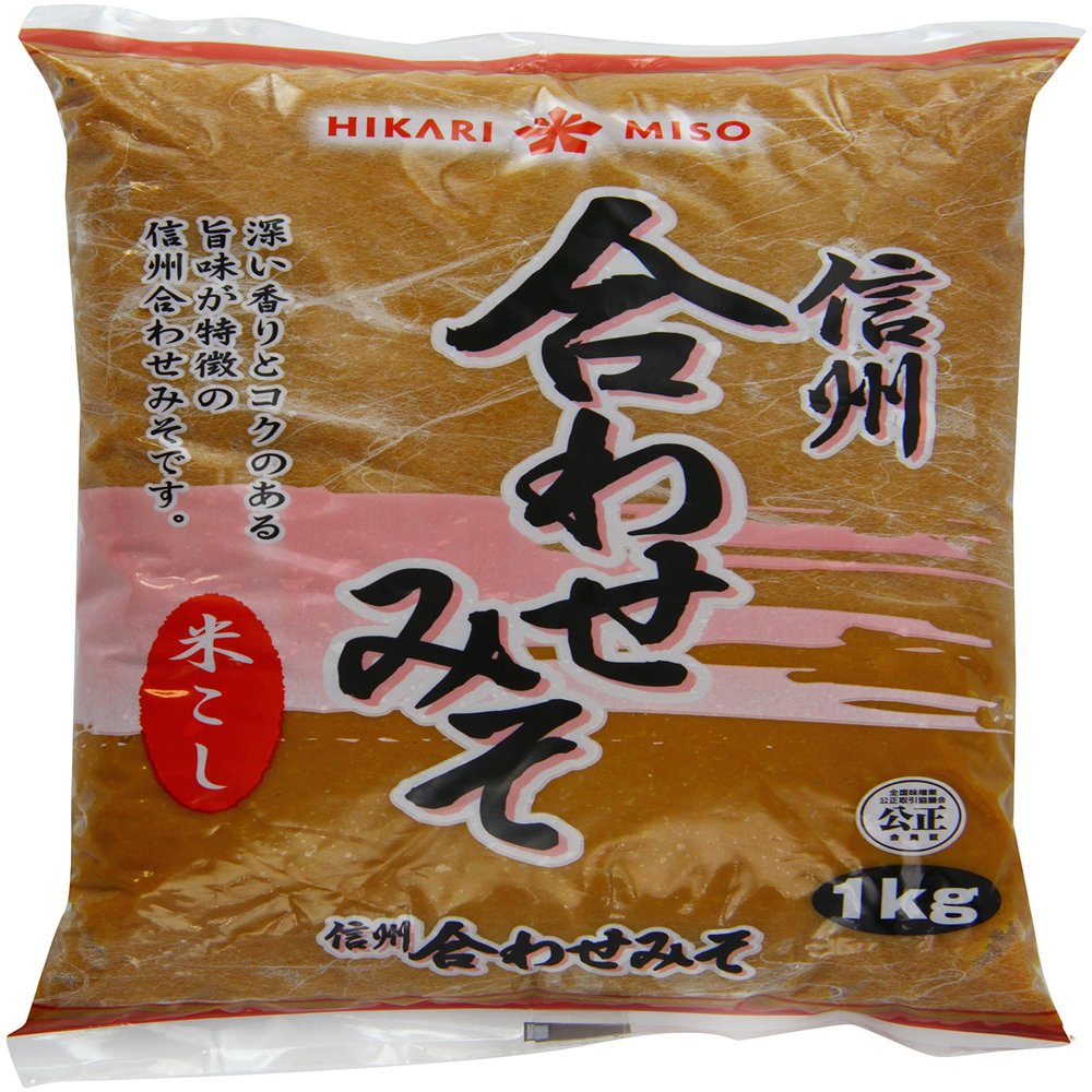 Hikari Shinshu Awase Miso 1 Kg (Pack of 2)