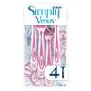 Gillette Simply Venus3 Disposable Razors for Women With 3 Blades, Moisture Strip for Smooth and Protected Skin, Pack of 4 view 1