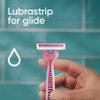 Gillette Simply Venus3 Disposable Razors for Women With 3 Blades, Moisture Strip for Smooth and Protected Skin, Pack of 4 view 2