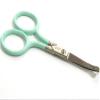 Baby Nose Hair Scissors - Curved Edge and Round Tips - Cutting Edge: 3 cm view 1