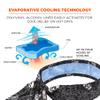Ergodyne Chill Its 6700CT Cooling Bandana, Lined with Evaporative PVA Material for Fast Cooling Relief, Tie for Adjustable Fit view 2