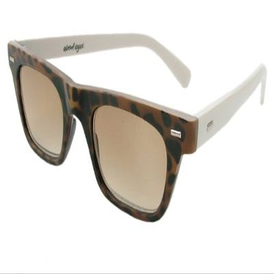 About Eyes SR578 Strength +1.00 Tortoise Shell Arm Sun Readers with Pouch Brown/White