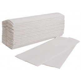 480 x White 2 PLY C-FOLD Paper Hand Towels Multi Fold