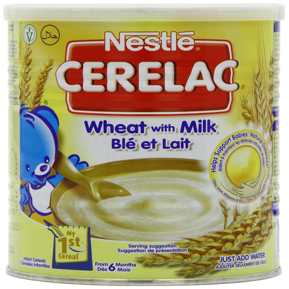 Nestle Cerelac Stage 1 from 6 Months Wheat with Milk 400 g (Pack of 4)