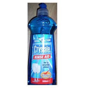 CRYSTALE DISHWSH RINSE AID SIZE x 500ml 032524