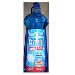 CRYSTALE DISHWSH RINSE AID SIZE x 500ml 032524