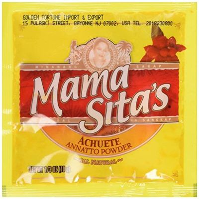 Mama Sita's Achuete Annatto Powder, 1/3oz (10g) 12 Pack
