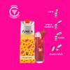 FUNKIN Cocktails Strawberry Woo Wo Pre Mixed Cocktail Mixer | Just Add Vodka | Sweet & Refreshing | 0% ABV | Premium Ingredients for Bar-Quality Drinks | Perfect for Parties | 1 Litre, Pack of 6 view 3