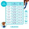 Bloccs Waterproof Plaster Cast Covers Leg, Swim, Shower & Bathe. Watertight Protector - #CL78-M - Child Leg (Medium) view 4